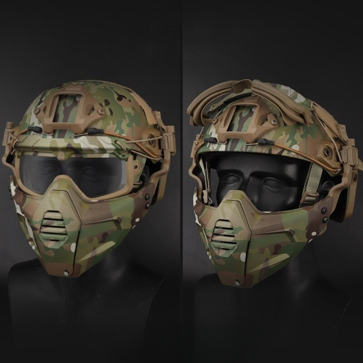 Ensemble casque Fast + Split masque