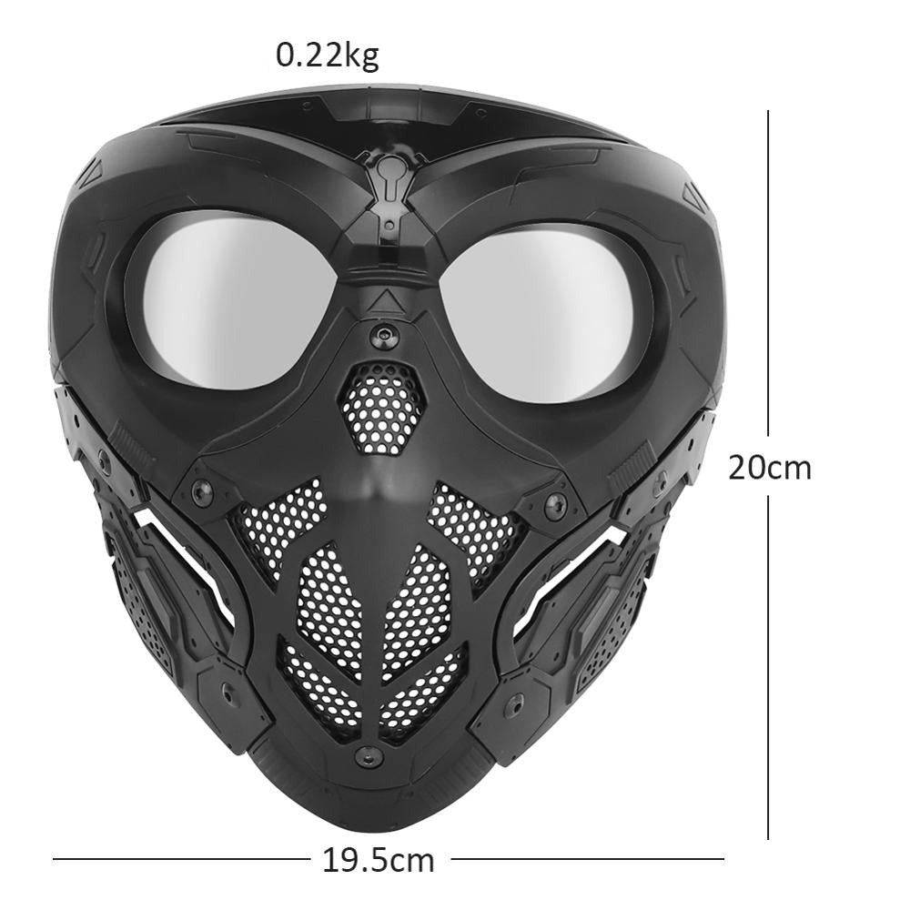 Máscara de protección facial completa KS Tactical