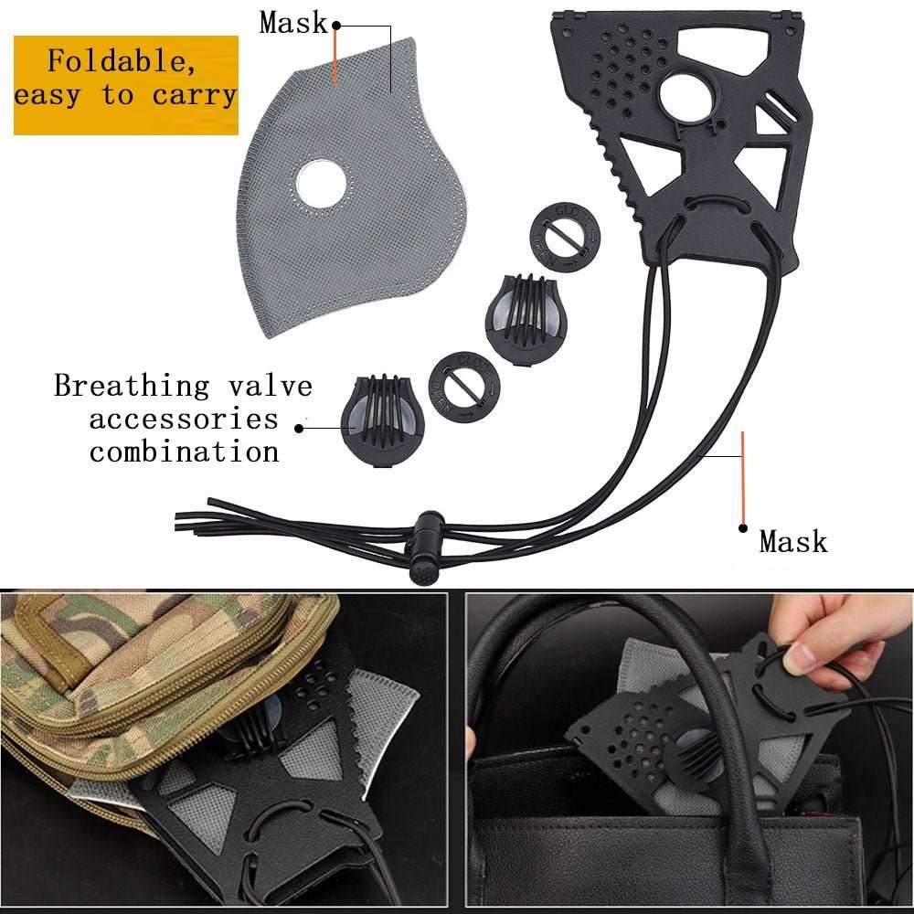 Parte inferior de la máscara táctica N90 KD