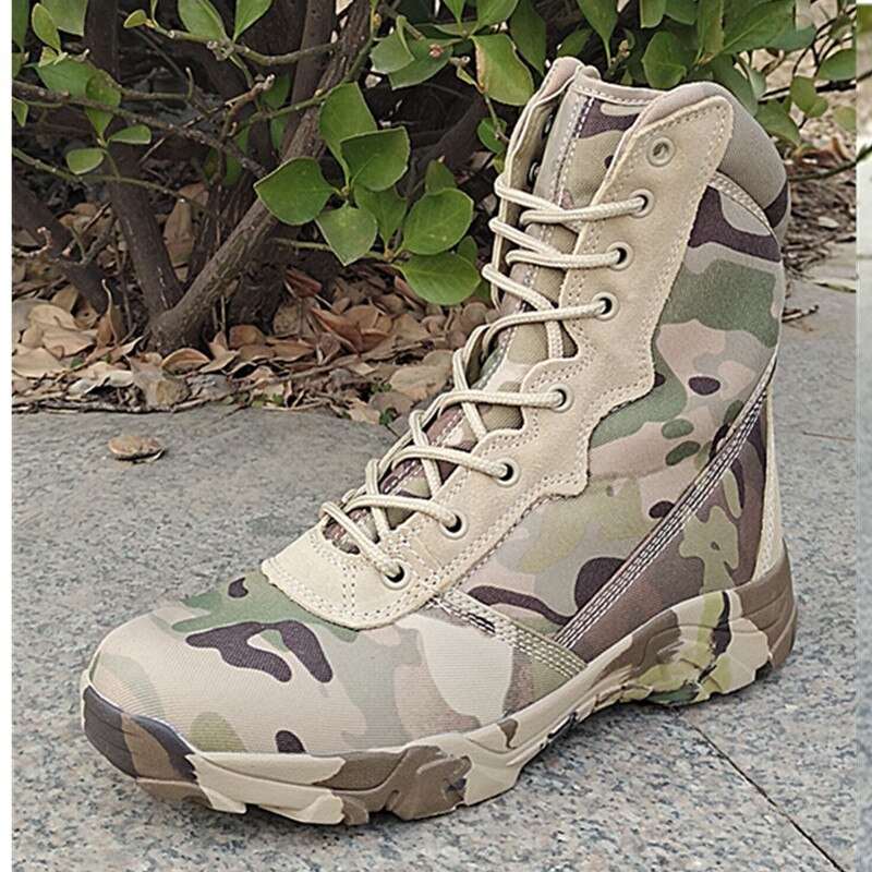 Botas de combate tácticas ligeras POS