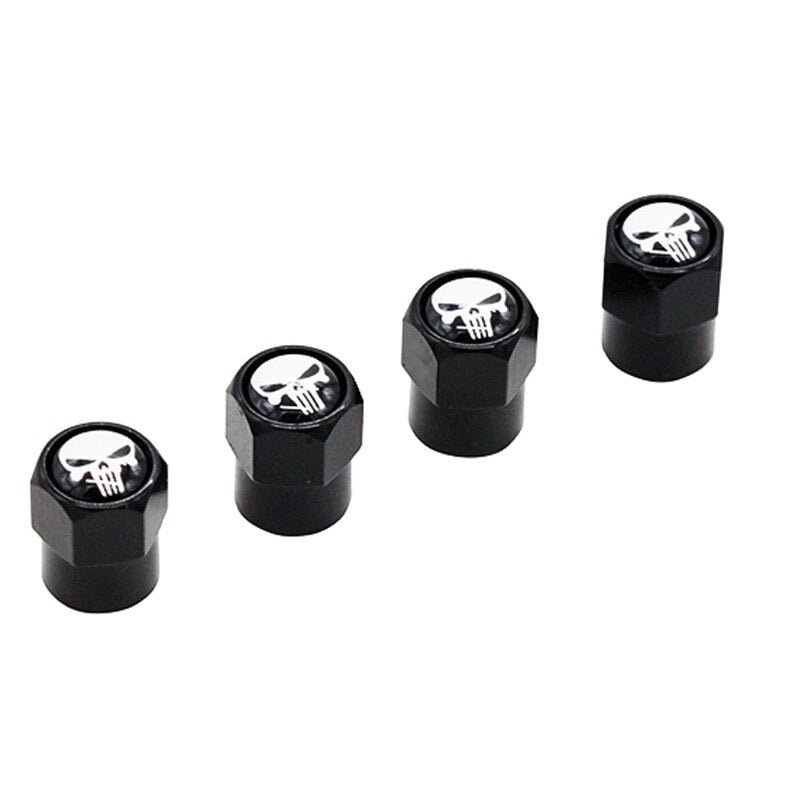 Tapas de válvulas con forma de calavera para Ford, Toyota, Audi y VW