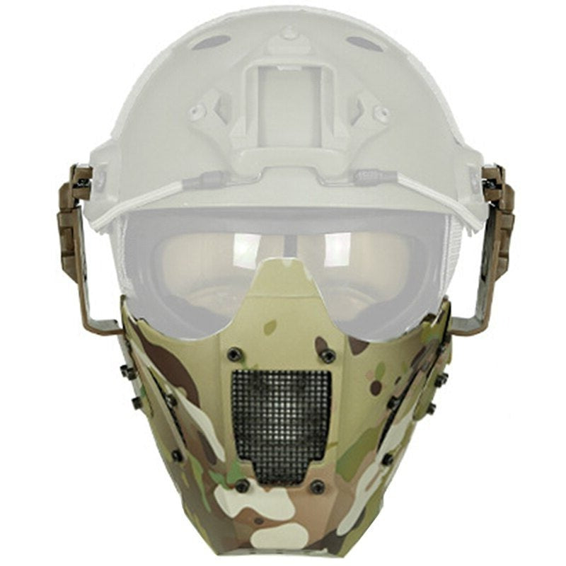 Media máscara de airsoft/paintball Iron Warrior