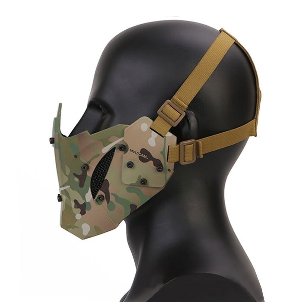 Media máscara de airsoft/paintball Iron Warrior
