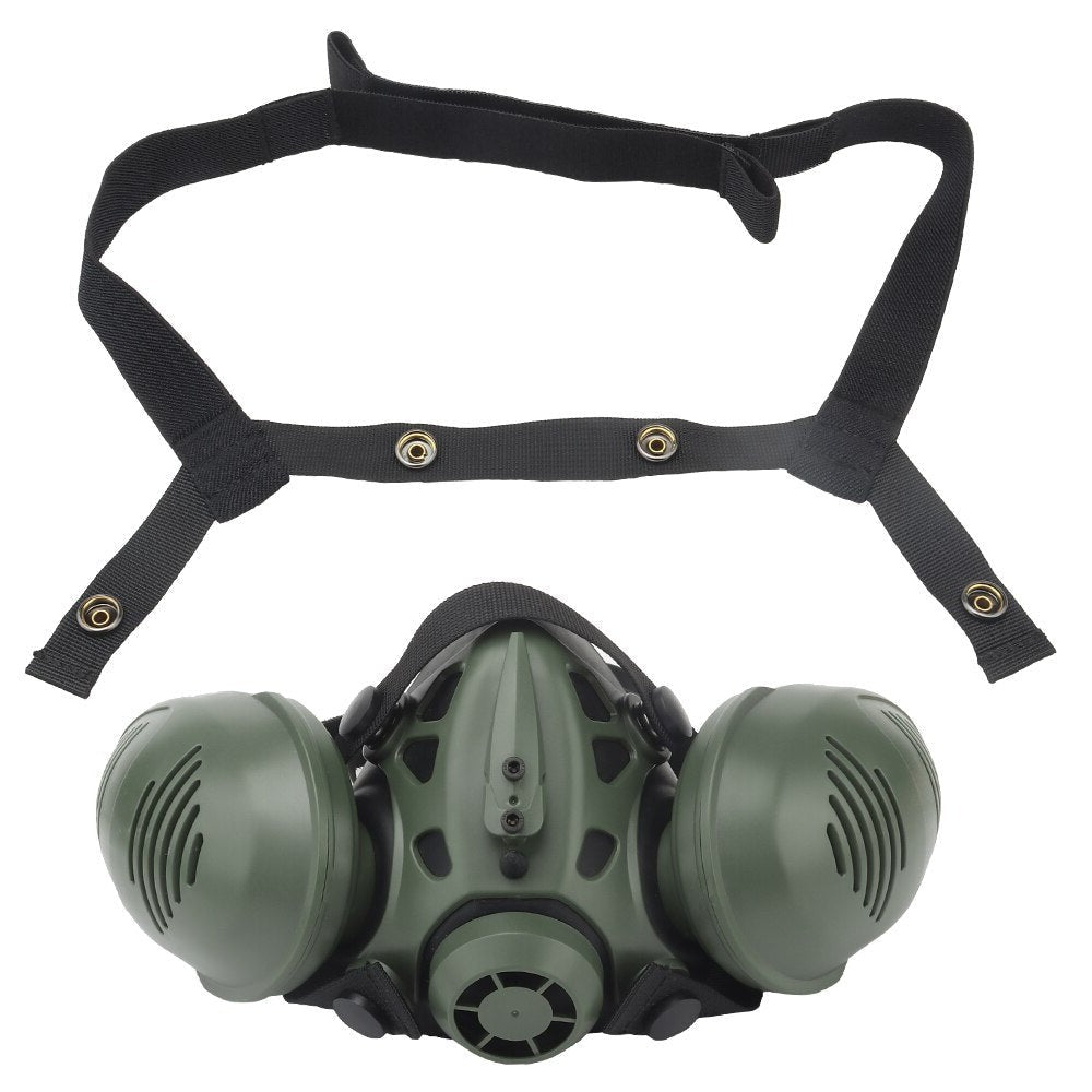 Demi-masque double respirateur V2 TOS