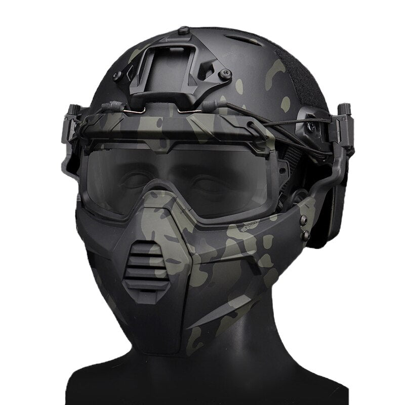 Ensemble casque Fast + Split masque