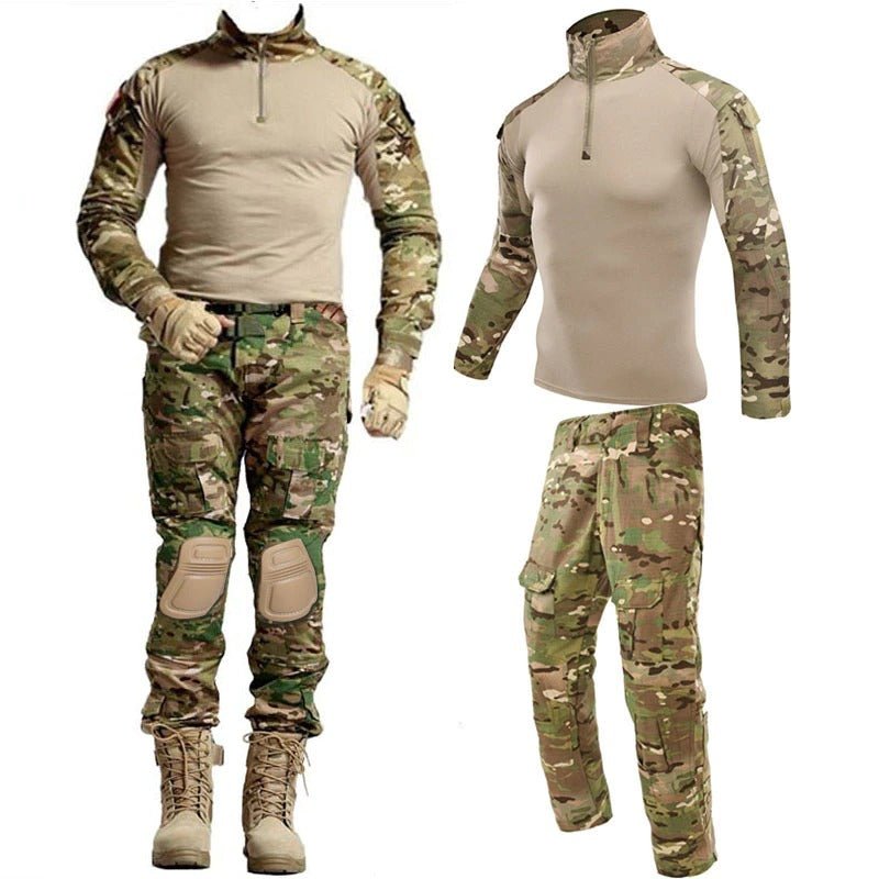 Conjunto de uniforme táctico multicámara HWild