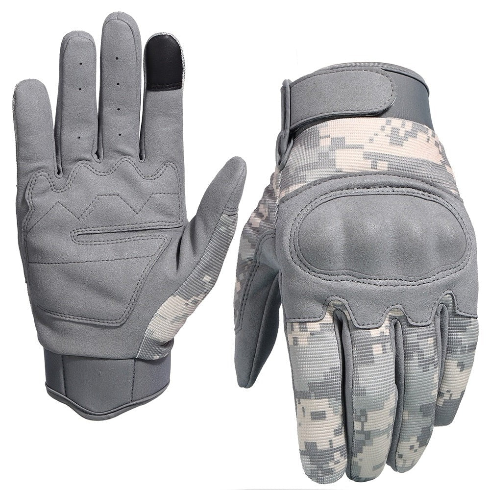 Guantes militares de dedo completo GOS ACU