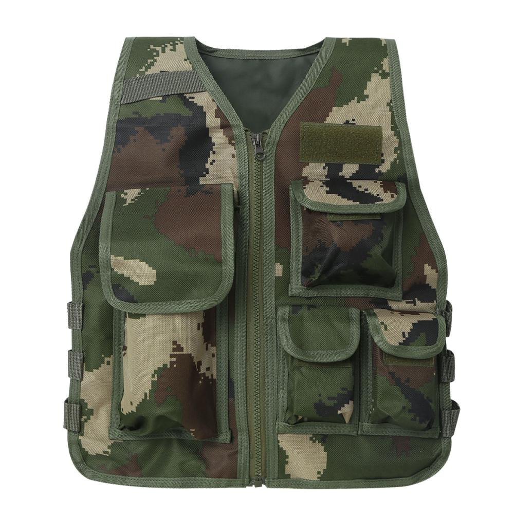Gilet enfant camouflage militaire FOS