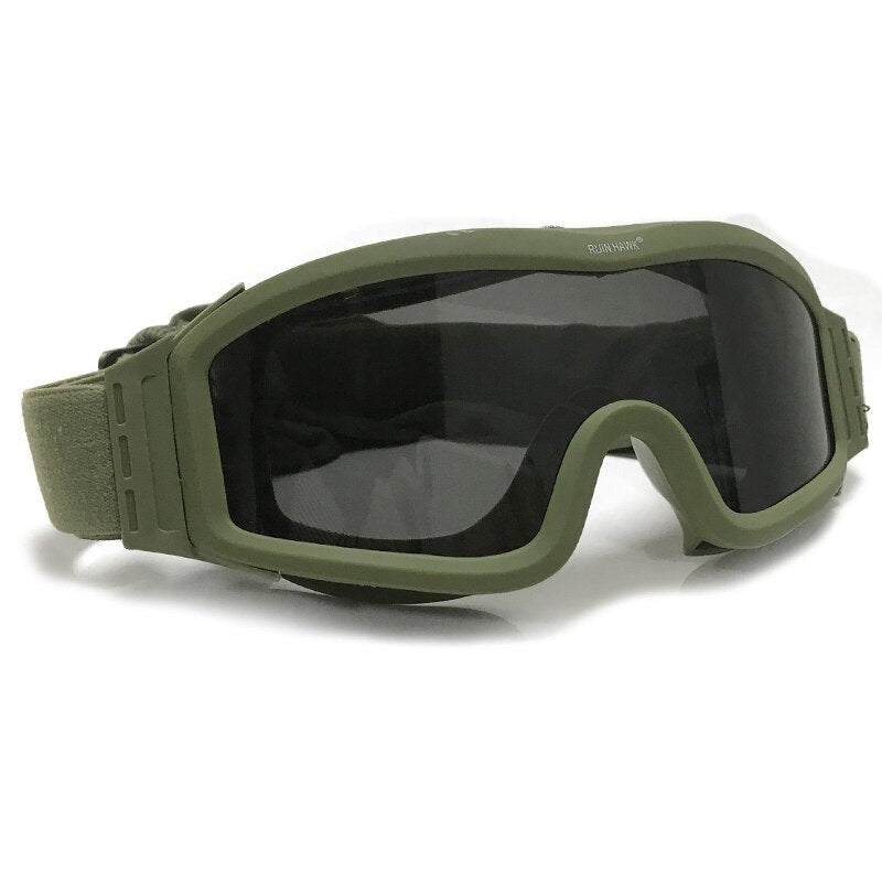 Máscara protectora de 3 lentes RN Hawk