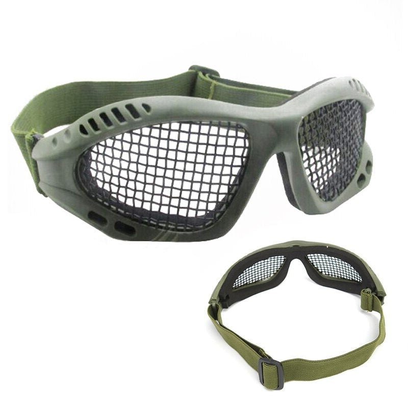 Gafas protectoras FO malla metálica