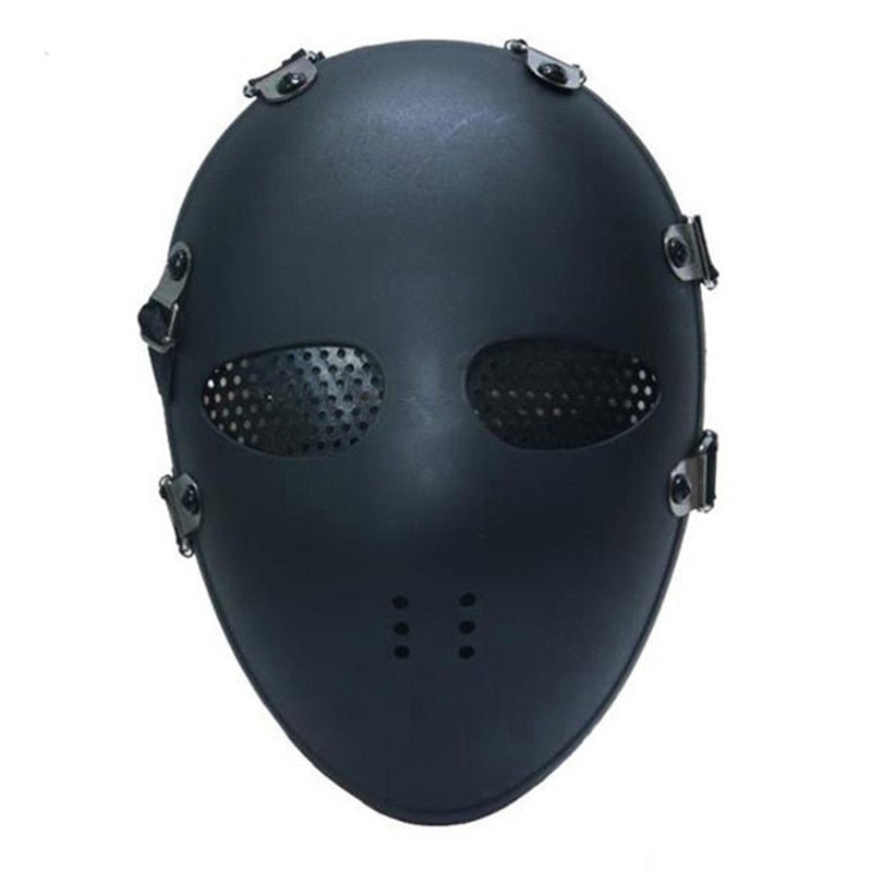 Máscara facial completa balística de campo de batalla