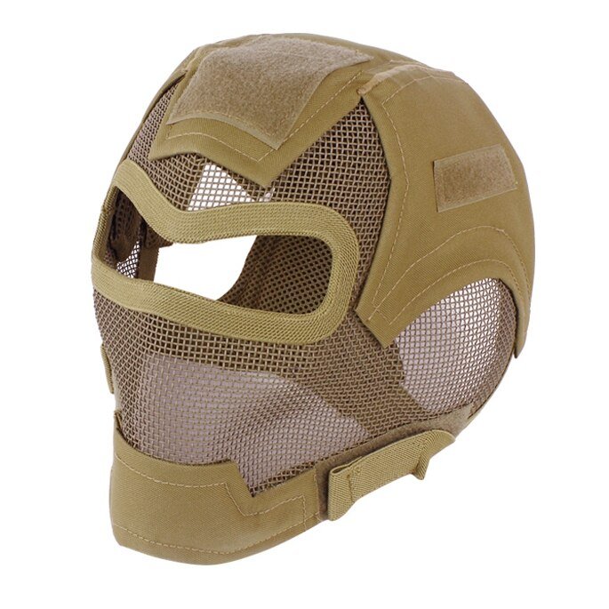 Máscara facial completa de caza War Game RD