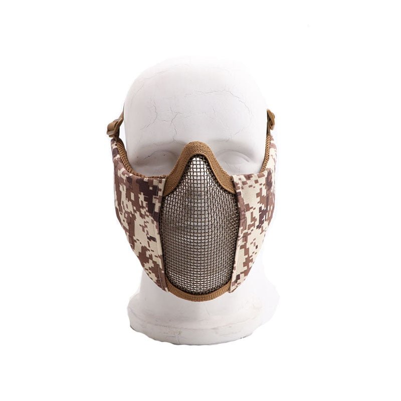 Mascarilla facial de media cara con lazo para las orejas MPO