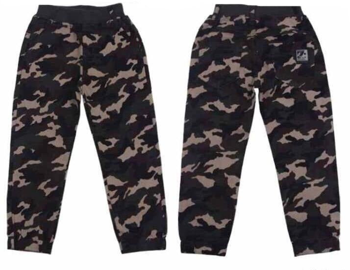 Pantalon enfant camouflage imprimé YBT