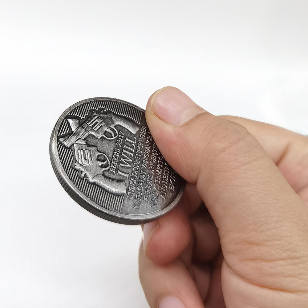 Moneda conmemorativa tridimensional de Punisher