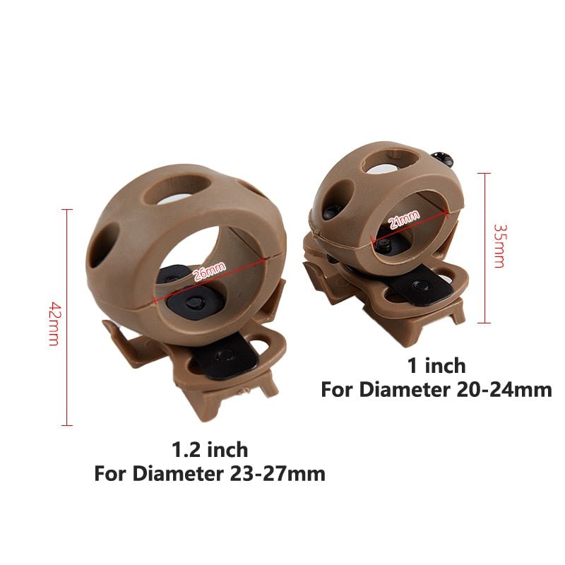 Portalámparas rápido para casco BCS