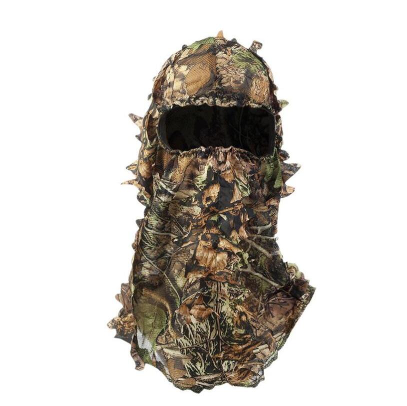 Cagoule camouflage 3D intégral