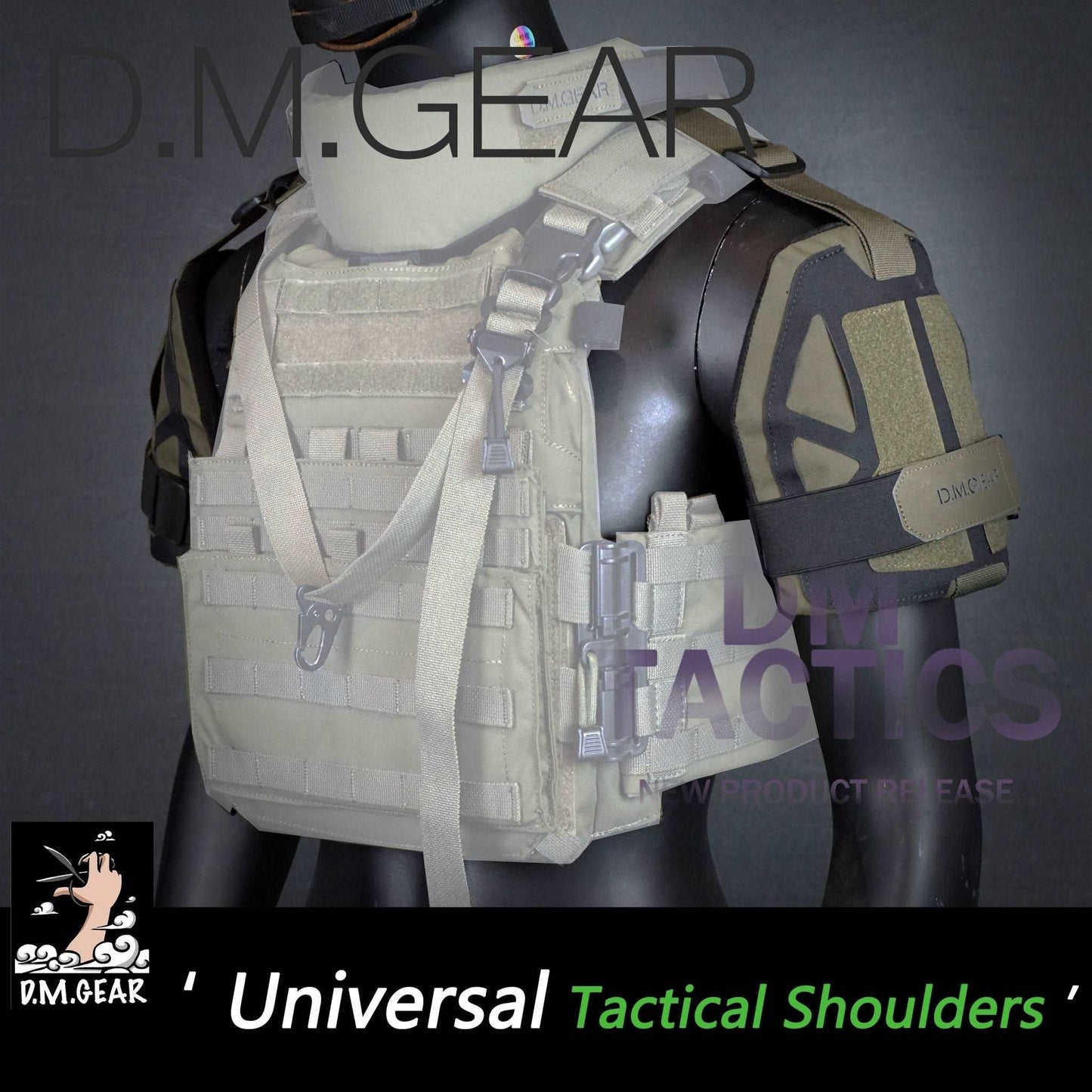 Armure d'épaule gilet tactique DMGEAR