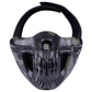 Demi-masque squelette Protector OS