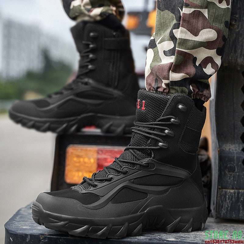 Baskets tactiques militaires Cross Chaussures de combat de l'armée Baskets tactiques militaires Cross Chaussures de combat de l'armée