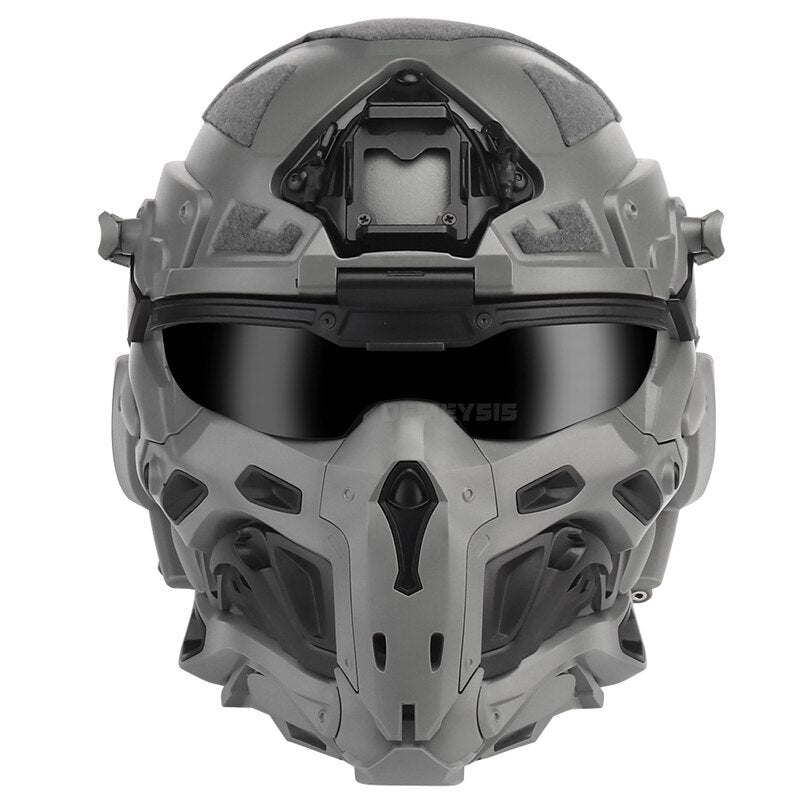 Casque masque ventilé Assaut Fast W-Ronin