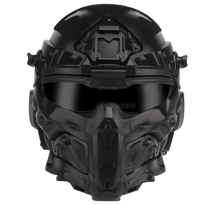 Casque masque ventilé Assaut Fast W-Ronin