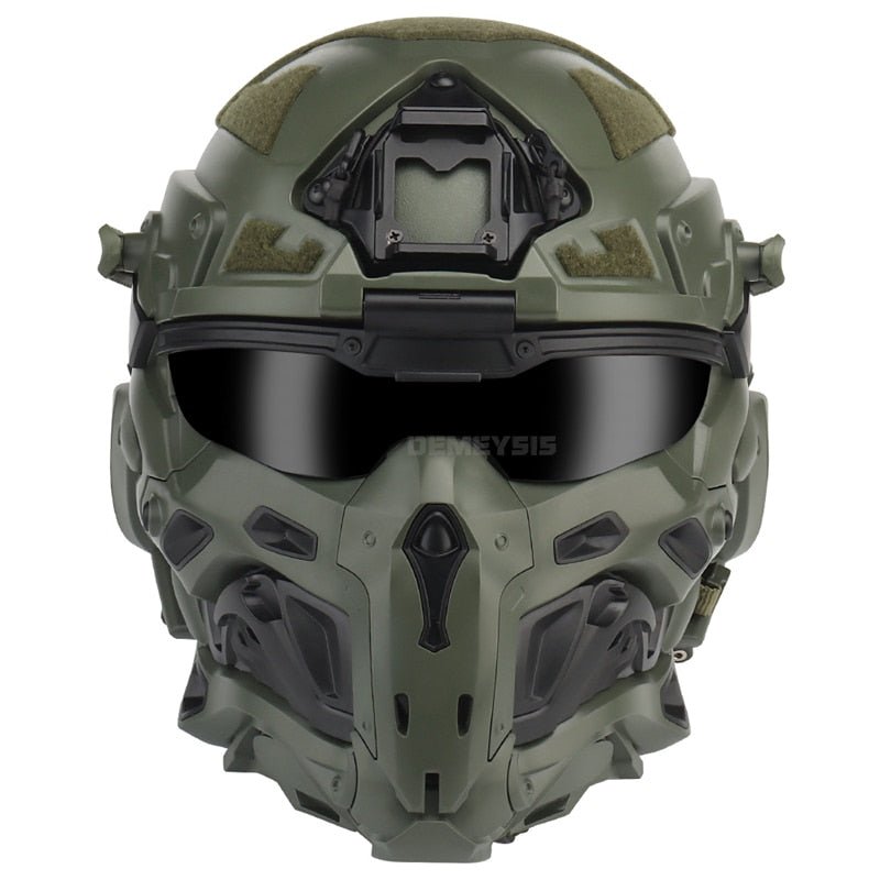 Casque masque ventilé Assaut Fast W-Ronin