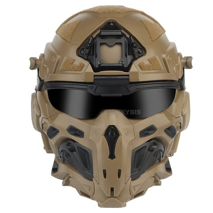 Casque masque ventilé Assaut Fast W-Ronin