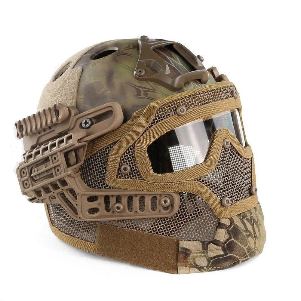 Masque Intégral Chasse Airsoft Activités Extérieures Cagoule tactique Camouflage Masque Intégral Chasse Airsoft Activités Extérieures Cagoule tactique Camouflage