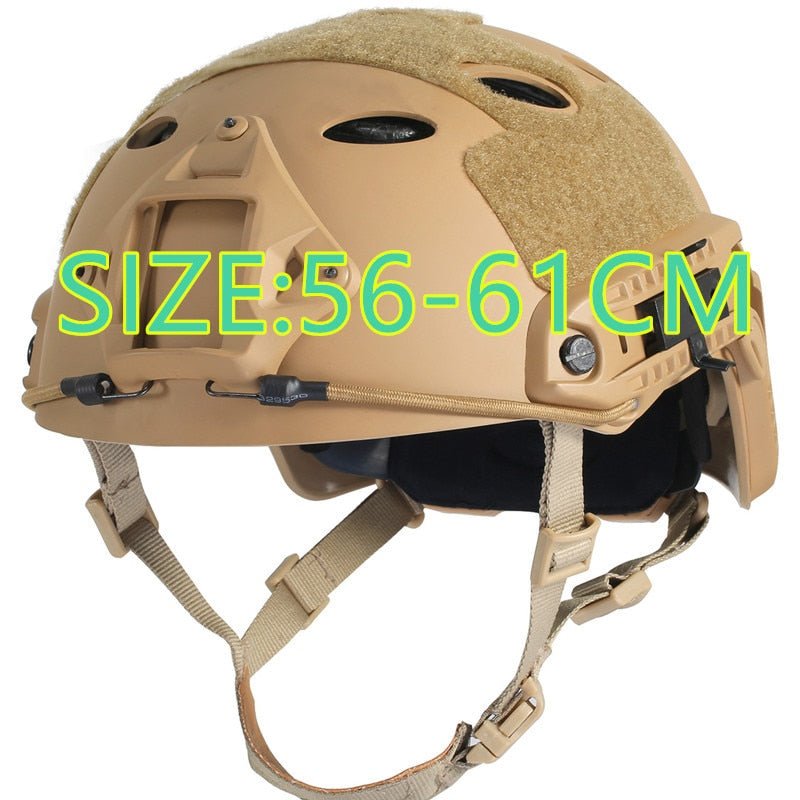 Casco táctico rápido tipo PJ SLA