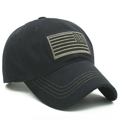 Casquette tactique logo drapeau US