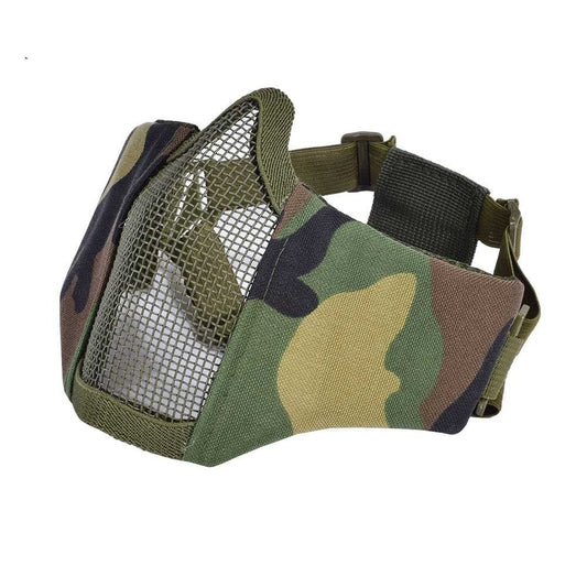Demi-masque grille métal SN Airsoft