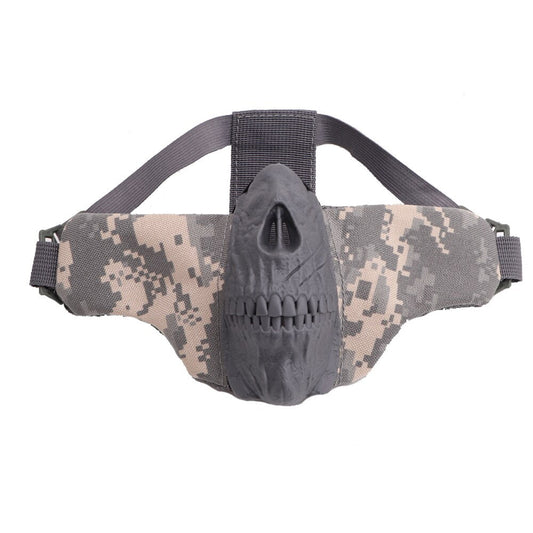 Demi-masque squelette Protector OS