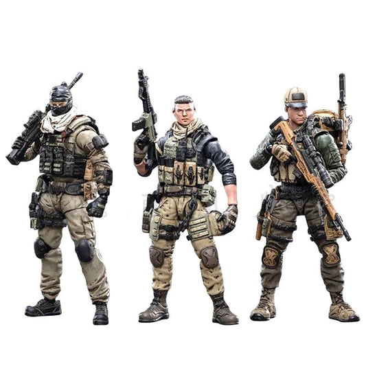 Ensemble figurine soldat Hardcore Freedom 3 pcs