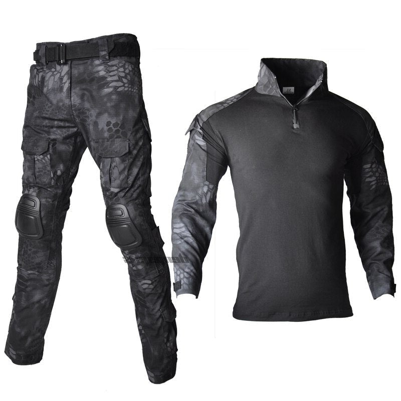 Ensemble uniforme OPS Python noir