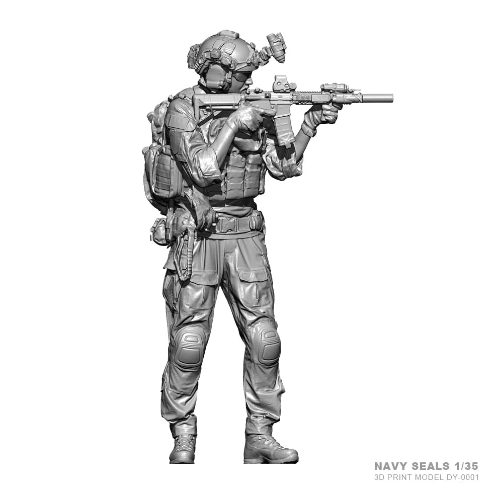 Figurine Navy Seal 1/35 DY-0001 résine