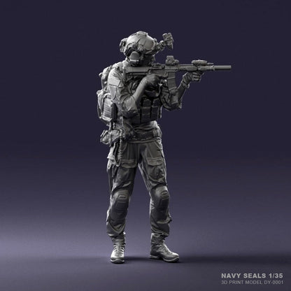 Figurine Navy Seal 1/35 DY-0001 résine