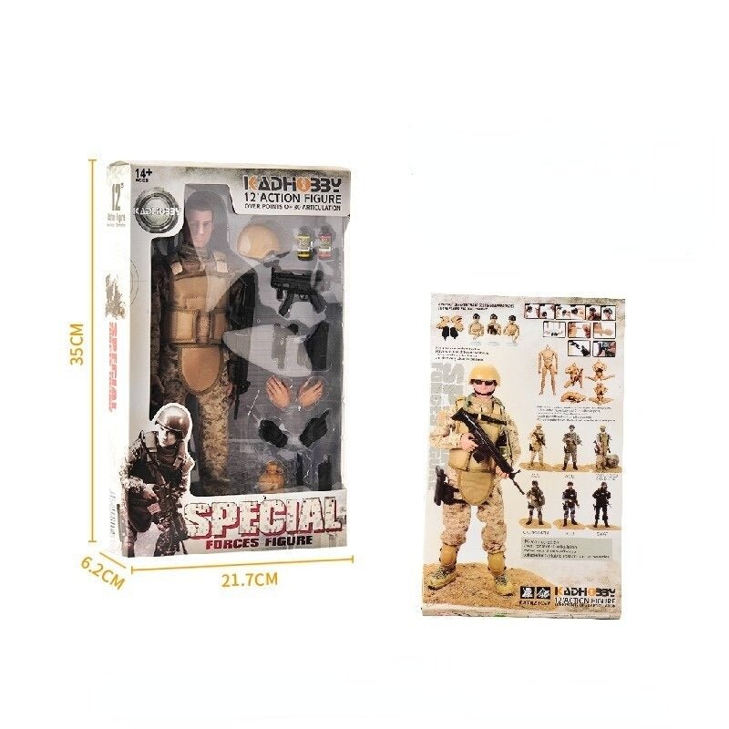 Figurine soldat 12 " 1/6 30 articulations mobiles