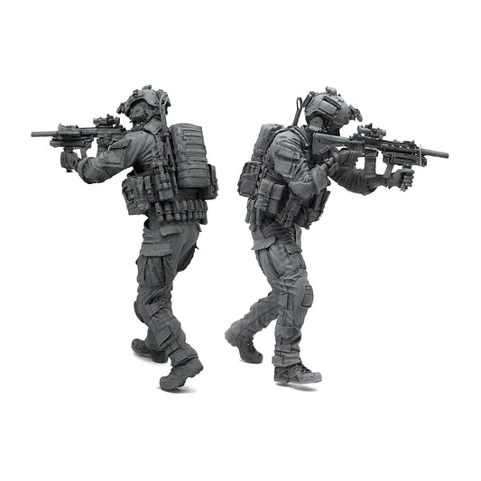 Figurine soldat Forces spéciales 1/35 résine