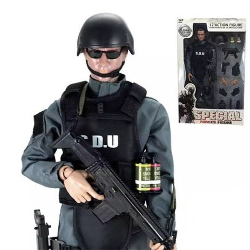 Figurine soldat Special Force 1/6 30cm 1 pc