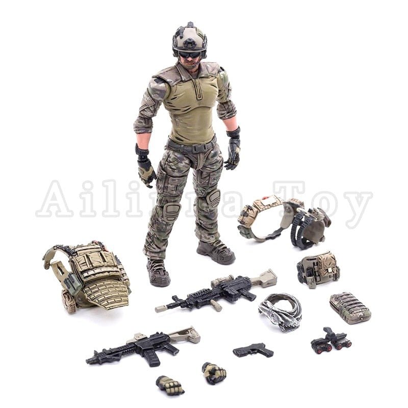 Figurines militaire US Navy Seal 1/18