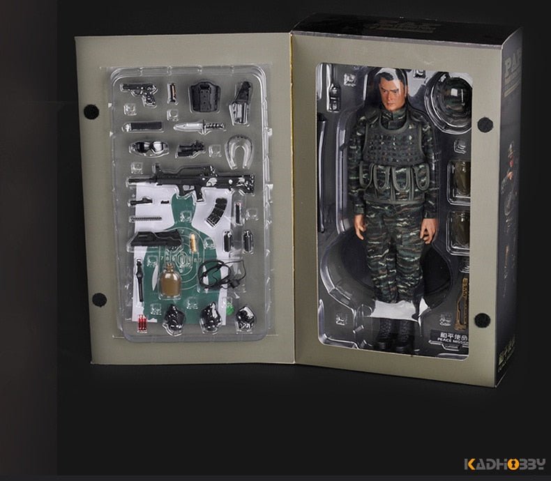 Figurines soldat SWAT PVC multi-articulations