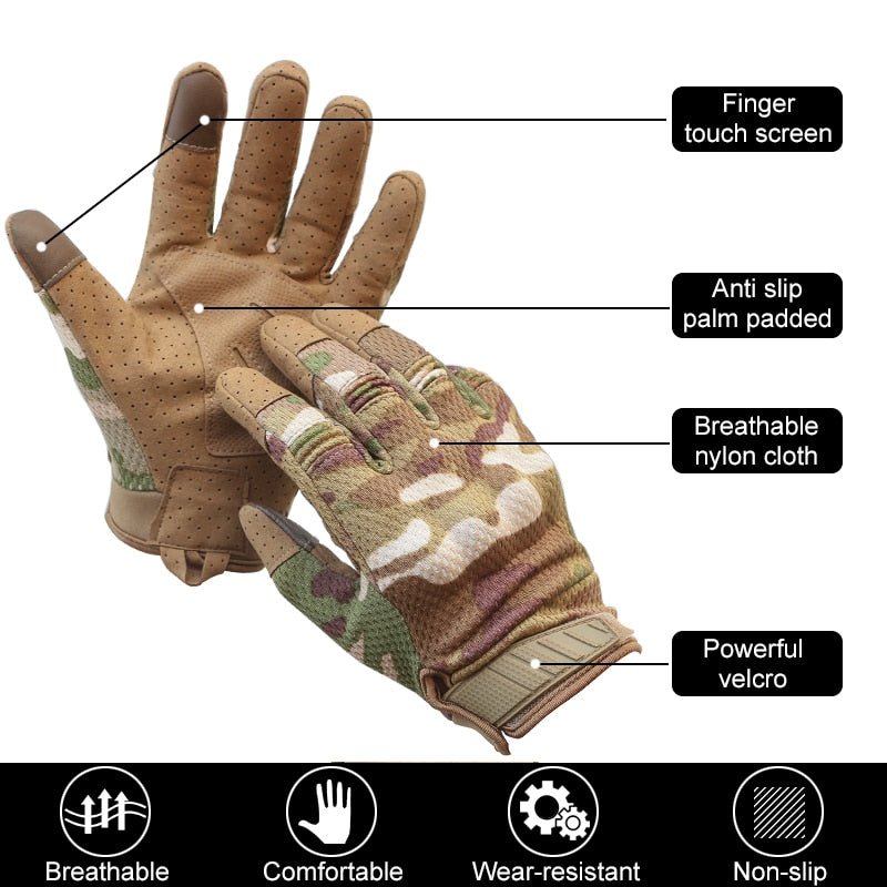 Gants antidérapants HOS Tactical