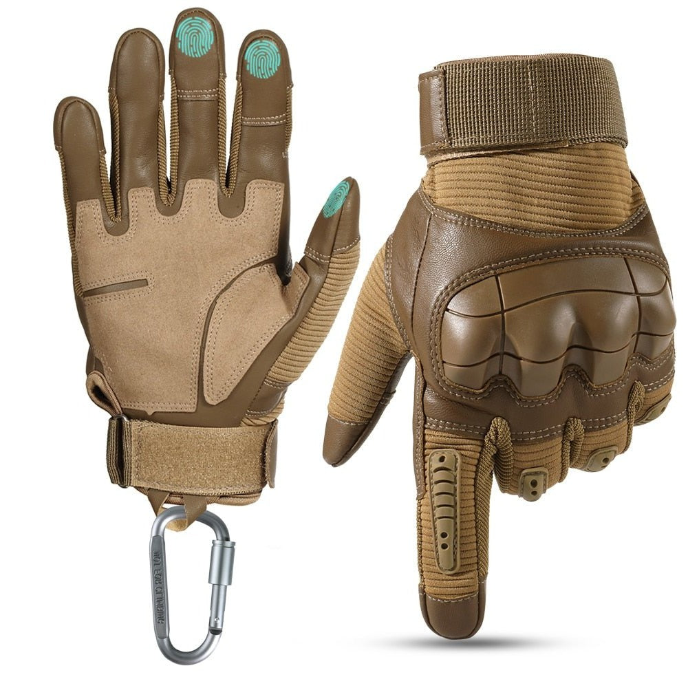 Gants tactiques GOS Tactical cuir PU