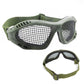 Gafas protectoras FO malla metálica