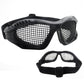 Gafas protectoras FO malla metálica
