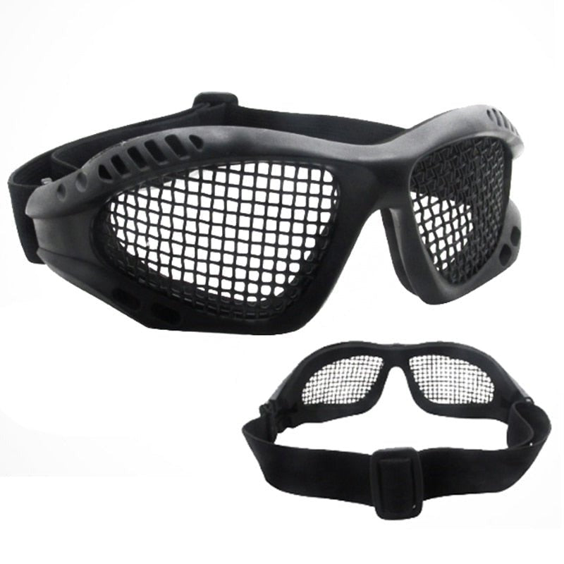 Lunettes protection FO filet métallique