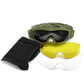 Máscara protectora de 3 lentes RN Hawk