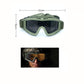 Máscara protectora para airsoft/paintball YDS
