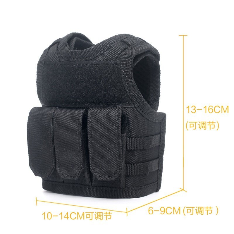 Mini gilet Molle bouteille réglable